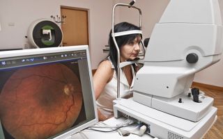 Экскавация диска зрительного нерва при глаукоме